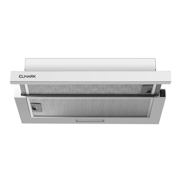 Telescopic wall mounted  cooker hood EL-60L03S 400m³/h silver                                                                                                                                                                                                  