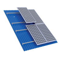 STRUCTURE FOR SANDWICH ROOF 580W PANEL 20kW,SET