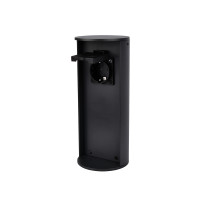 EL-1951-1 OUTDOOR SOCKET POLE 1Х16А SCHUKO, IP65                                                                                                                                                                                                               