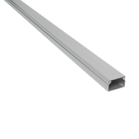 2m. 15x10 PLASTIC CABLE TRUNKING CT2 GRAY