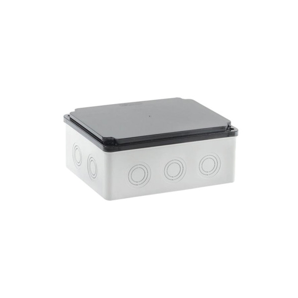 DISTRIBUTION BOX 260X150X80 TRANSPARENT LID, IP65                                                                                                                                                                                                              