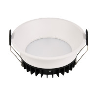 EL-6227 RECESSED ROUND LED DOWNLIGHT 12W 4000K+EM                                                                                                                                                                                                              