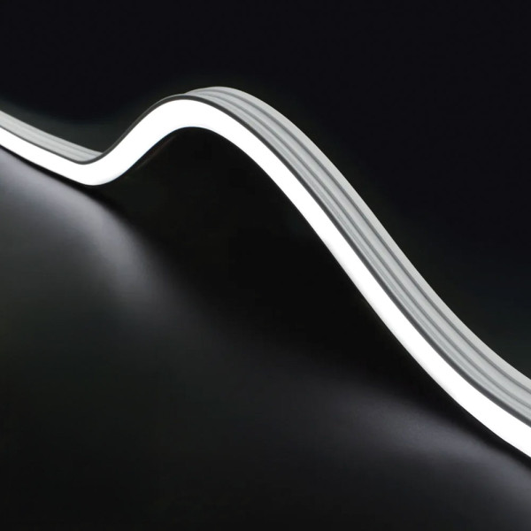 RECESSED SILICONE LED NEON FLEX SIDE BEND 10W/m 4000K IP44-10M                                                                                                                                                                                                 