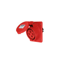 EC690 FLUSH MOUNT. SOCKET 32A IP44 3P+E 380-415V                                                                                                                                                                                                               