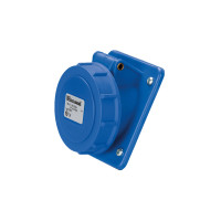 EC690 FLUSH MOUNT. SOCKET 125A IP67 1P+N+E 220-240V                                                                                                                                                                                                            