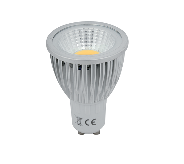 LED ΛΑΜΠΤΗΡΑΣ LEDCOB 5W GU10 230V ΛΕΥΚΟ ΘΕΡΜΟ  