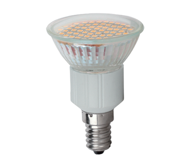  LED ΛΑΜΠΤΗΡΑΣ LED60SMD3528 3W E14 230V ΛΕΥΚΟ ΘΕΡΜΟ  