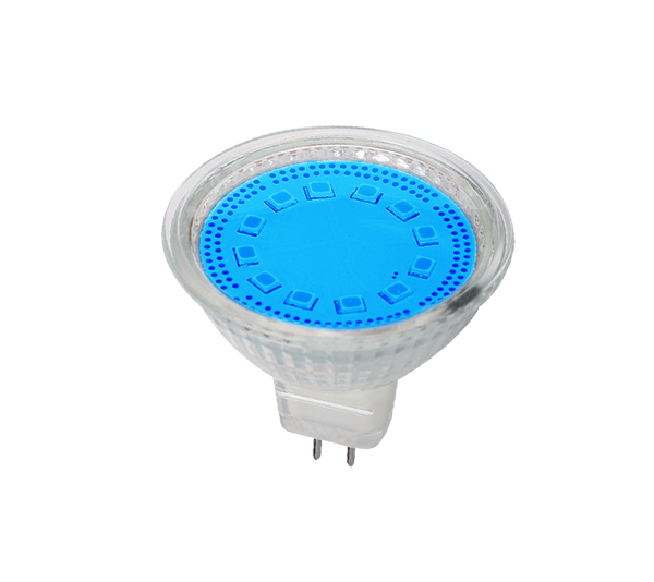 LED ΛΑΜΠΤΗΡΑΣ MR16 SMD2835 3W G5,3 230V 3000K ΜΠΛΕ