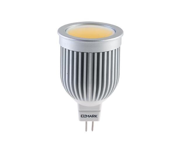 LED ΛΑΜΠΤΗΡΑΣ LEDCOB 7W GU5,3 12V AC/DC ΛΕΥΚΟ  