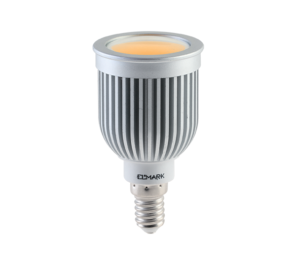 LED ΛΑΜΠΤΗΡΑΣ LEDCOB 7W E14 230V ΛΕΥΚΟ  