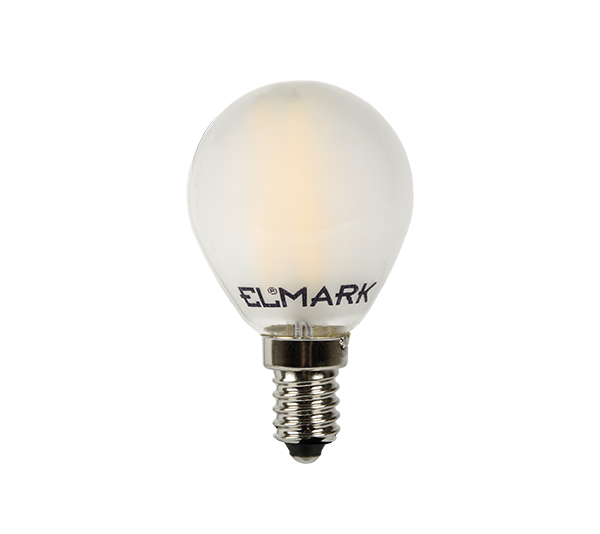 LED ΛΑΜΠΤΗΡΑΣ GLOBE G45 FILAMENT 2W E14 230V 2700K ΜΑΤ