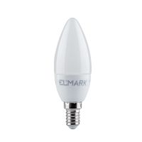 ΛΑΜΠΤΗΡΑΣ LED ΚΕΡΑΚΙ C37 6W E14 230V ΨΥΧΡΟ ΛΕΥΚΟ